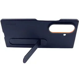 Чохол шкіряний Epik Leather Case AAA with stand для Samsung Galaxy Z Fold7 Navy - мініатюра 6