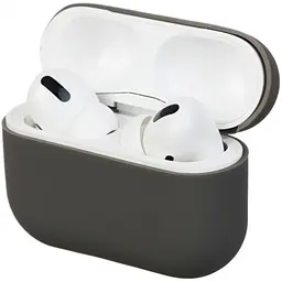 Чохол для навушників AirPods Pro Ultrathin Silicone Case Advanced Ash [43802] - мініатюра 2