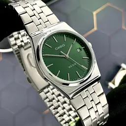 Чоловічий годинник Casio MTP-B145D-3A Сріблястий ( AT1141-0266 ) - мініатюра 3