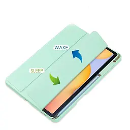 Чохол-книжка BeCover Soft Edge з кріпленням для стілусу для Samsung Galaxy Tab S6 Lite -2024 10.4" P620/P625/P627 Green (710842) - мініатюра 5