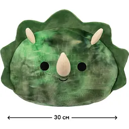 М'яка іграшка Squishmallows Трицератопс Трей 30 см (SQCR04197) - мініатюра 3