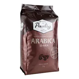  Кава в зернах Paulig Arabica Dark  1кг  - мініатюра 3