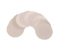 Комплект одноразових накладок Nipple, 5 пар, бежеві, форма коло