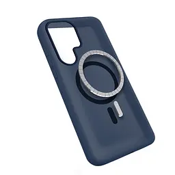 Чохол MAKE Samsung S26 Ultra Silicone Aura Magnet Navy - мініатюра 4