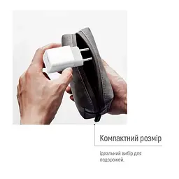Мережевий зарядний пристрій ColorWay GaN Mini 65W PD Port PPS USB-C White (CW-CHS049PD-WT) - мініатюра 4
