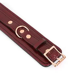 Наручники Liebe Seele Wine Red wirst Cuffs - мініатюра 7