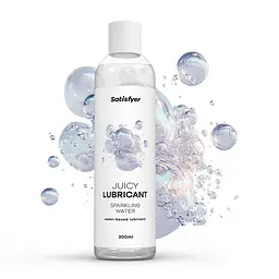 Лубрикант на водній основі Satisfyer Juicy Lubricant Sparkling Water water based 300 мл - мініатюра 2
