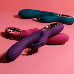 Вібратор-кролик B - Series Cute, 21.7 см (рожевий) - мініатюра 9