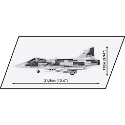 Конструктор Cobi Літак SAAB JAS 39 Gripen E 480 деталей (COBI-5820) - мініатюра 7