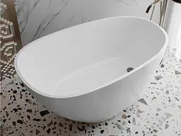 Ванна Miraggio VALERIA (69125547) Miramarble | Глянцева | окремостояча | Біла - мініатюра 6