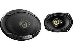 Автомобільна акустика Kenwood KFC-S6976 коаксіаль, 15х23см, 3 смуг, 80Вт, 87дБ, 44 - 18000Гц