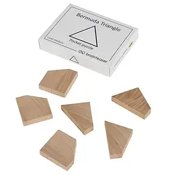 Набір дерев'яних головоломок Wooden mini puzzle set #2 set2en 6 штук - мініатюра 4