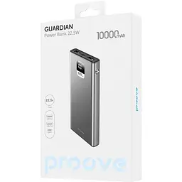 Портативний акумулятор Proove Guardian 22.5W 10000mAh metal gray (PBG122210004) - мініатюра 2
