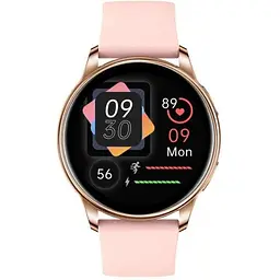 Розумний смарт-годинник Uwatch Smart Melisia 2 ремінці Gold Rubber - мініатюра 2