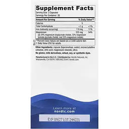 Дієтична добавка Nordic Naturals Magnesium Complex 90 капсул - мініатюра 3