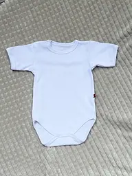 Набір на виписку та хрестини боді + шкарпетки "Ангел" зріст 74 см Brilliant Baby Білий - мініатюра 2