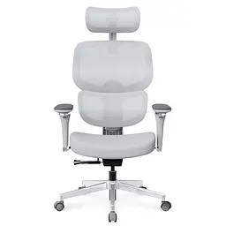 Кресло Mealux D2 Air Fabric Grey (арт. HF-D2 F/G) - миниатюра 4