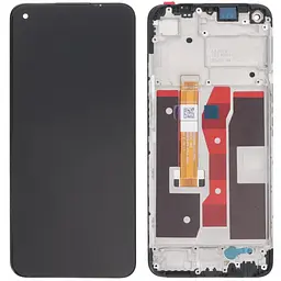 Дисплей Oppo A54 4G чорний, з рамкою, p/n: P6516i3F2-FPCA