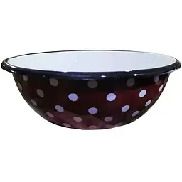 Миска Idilia 1.5л Бордо полька (I0308)