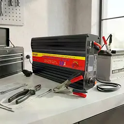 Зарядний пристрій EY-1230A 30A 12V для свинцево-кислотних акумуляторів • Автоматична зарядка АКБ для авто, мото, ДБЖ і техніки - мініатюра 2