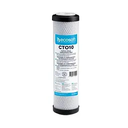 Картридж зі спресованого активованого вугілля Ecosoft CTO10 2,5"х10" (CHVCB2510ECO)