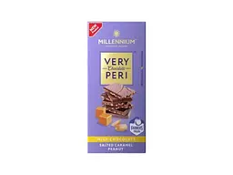 Шоколад MILLENNIUM 85г Very Peri мол з арахісом та солоною карамеллю