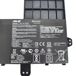 Акумулятор для ноутбука Asus EeeBook E502 E502M E502MA E502S E502SA E502N L502MA L502SA B21N1506 - мініатюра 2