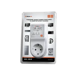 Реле напруги REAL-EL VR-101F, white (EL122300009) - мініатюра 8