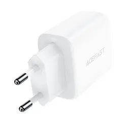 Зарядний пристрій Acefast A25 USB/ Type-C QC PD 20W білий - мініатюра 6