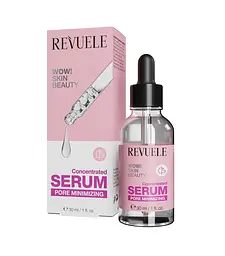 Сироватка для обличчя WOW! SKIN BEAUTY для мінімізації пор Revuele 30 мл - мініатюра 2