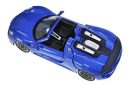 Іграшкова легкова машинка Porsche 918 Spyder 1:24 Автопром світлозвукові ефекти металева 68243A, коробка 25х12, 5х10 см - мініатюра 8