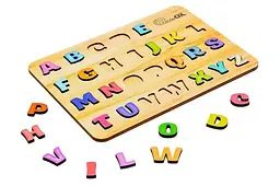 Cортер Puz-11229 "Абетка англійська" дерев'яний PuzzleOK - мініатюра 4