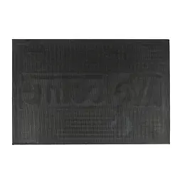 Килимок придверний Eco Fabric Welcome без кромки чорний 60 х 90 см (6090-010) - мініатюра 2