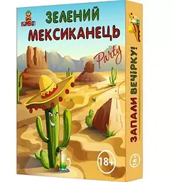 Настільна гра Bombat Game Зелений мексиканець (укр.) (0006/1)