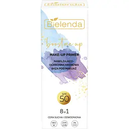 Праймер під макіяж Bielenda Boost Me Up 8 в 1 зволожуючий SPF50, 30 мл - мініатюра 3