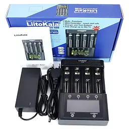 Зарядний пристрій LiitoKala Lii-600, 4x(Lion/NiMH/NiCd), discharge function, display - мініатюра 5