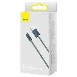 Дата кабель Baseus Dynamic Series USB to Lightning 2.4A (1m) (CALD000402) Slate Gray - мініатюра 6
