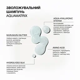Зволожувальний шампунь для всіх типів волосся Aquamatrix Triology. - мініатюра 5