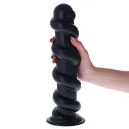 Анальна пробка для фістингу Toyz4lovers Pico De Fogo 32 см (чорний) - мініатюра 5