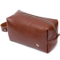 Чоловіча шкіряна косметичка GRANDE PELLE 18х10х8 см acs0018590