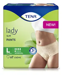 Урологічні труси для жінок Tena Lady Slim Pants Normal Large, 7 шт. - мініатюра 2