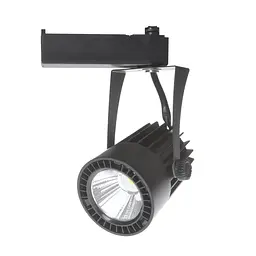 Світильник трековий поворотний LED 410/12W WW BK COB Brille 32-482