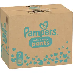 Упаковка підгузків-трусиків Pampers Active Baby Pants Розмір 7 (15+ кг) 228 шт. (114 шт. х 2 шт.) - мініатюра 3