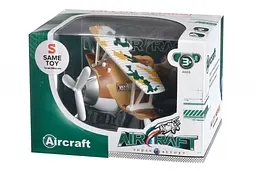 Літак Same Toy Aircraft, зі світлом та музикою, коричневий (SY8015Ut-3) - мініатюра 3