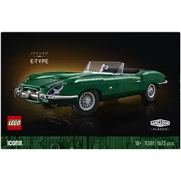 Конструктор LEGO Icons Jaguar E-Type (11381) - мініатюра 4