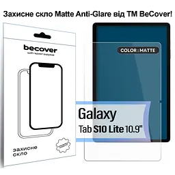 Скло захисне BeCover Matte Anti-Glare Samsung Galaxy Tab S10 Lite SM-X400/406 10.9" (713819) - мініатюра 3