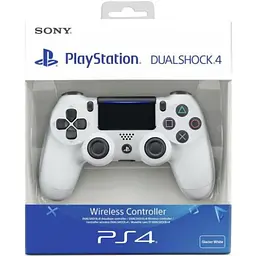 Геймпад Sony DualShock 4 Version 2 (white) - мініатюра 5
