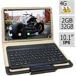 Планшет-телефон Adronix LTE Tab232 Green 2/32 DUAL SIM 10.1" IPS з клавіатурою Bluetooth - мініатюра 2
