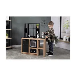 Игровой набор Smoby Интерактивная кухня Лофт с кофеваркой, аксессуарами и звуковым эффектом (312600) - миниатюра 2