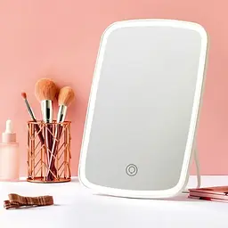 Дзеркало для макіяжу з підсвічуванням LED Makeup Mirror NV505 - мініатюра 5